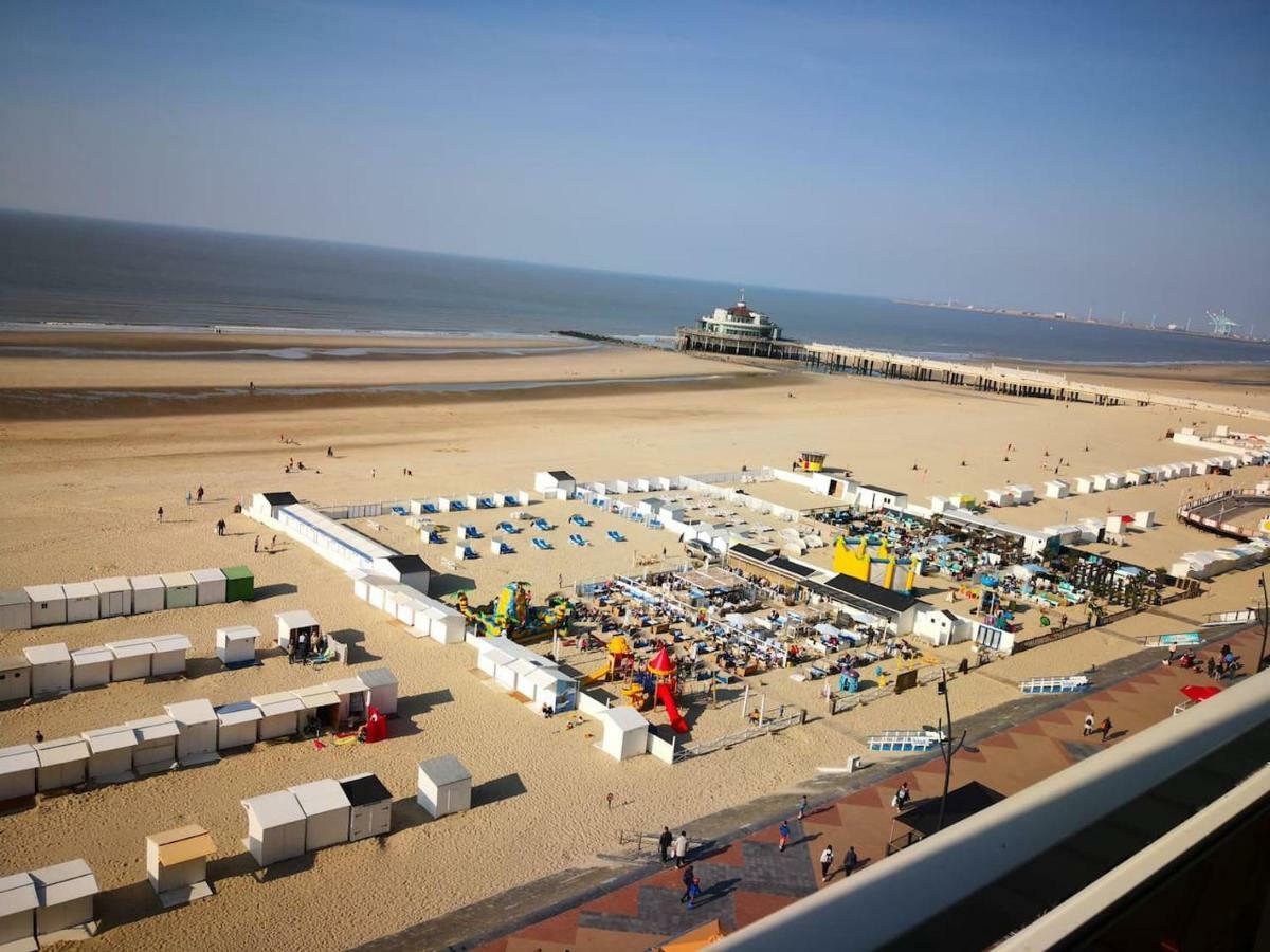Luxe seaview appartment Blankenberge Extérieur photo
